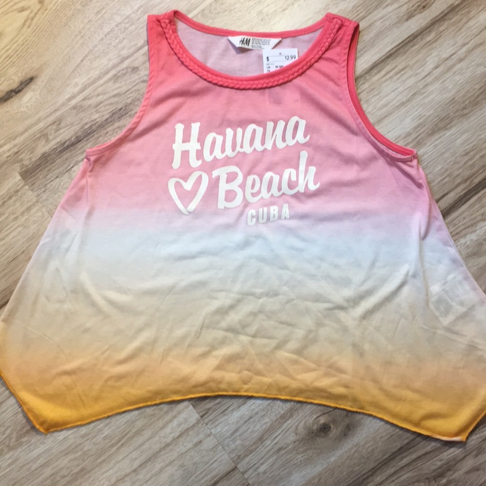 Graphics tank top